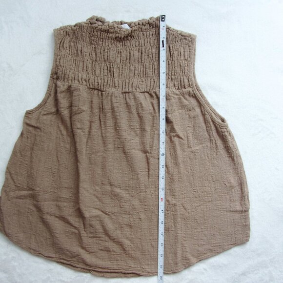 Karlie Women's Size Small Brown Top - Picture 3 of 11